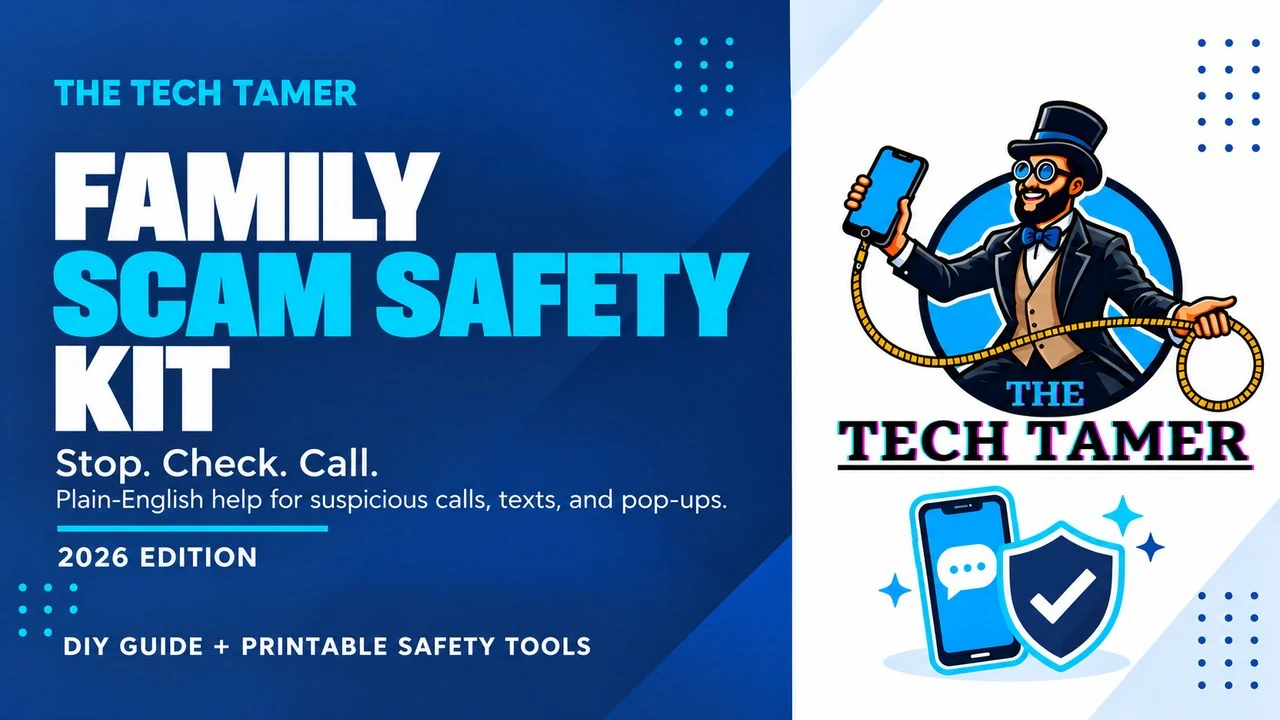 Family Scam Safety Kit — 2026 Edition cover